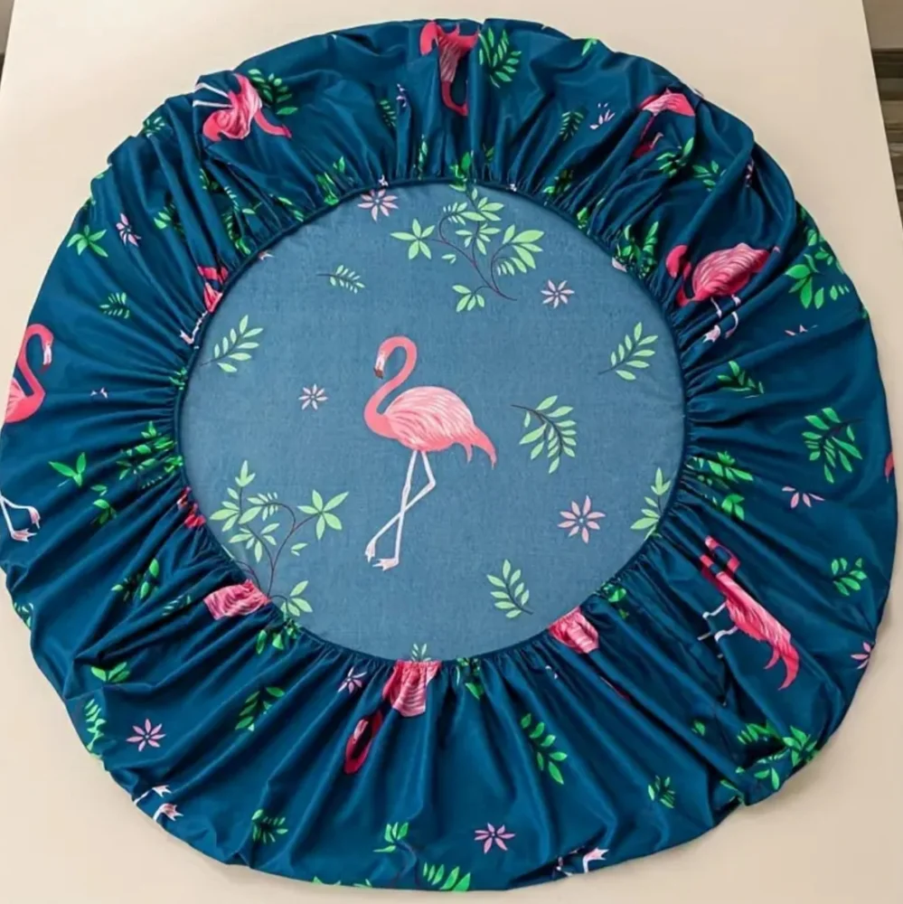 3pc Flamingos Queen Fitted Sheet Set